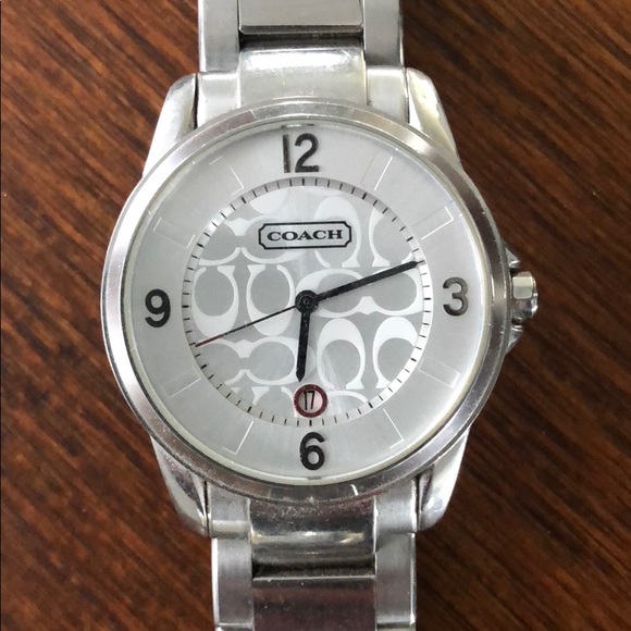 Coach Watch- Silver- sized for 7” wrist - Picture 2 of 7